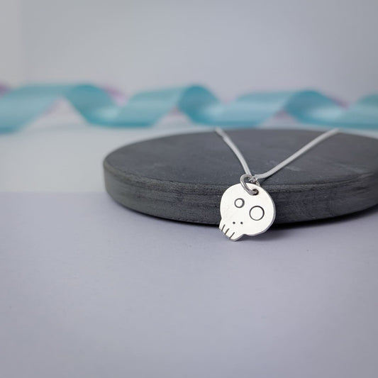 Skull Silver Necklace