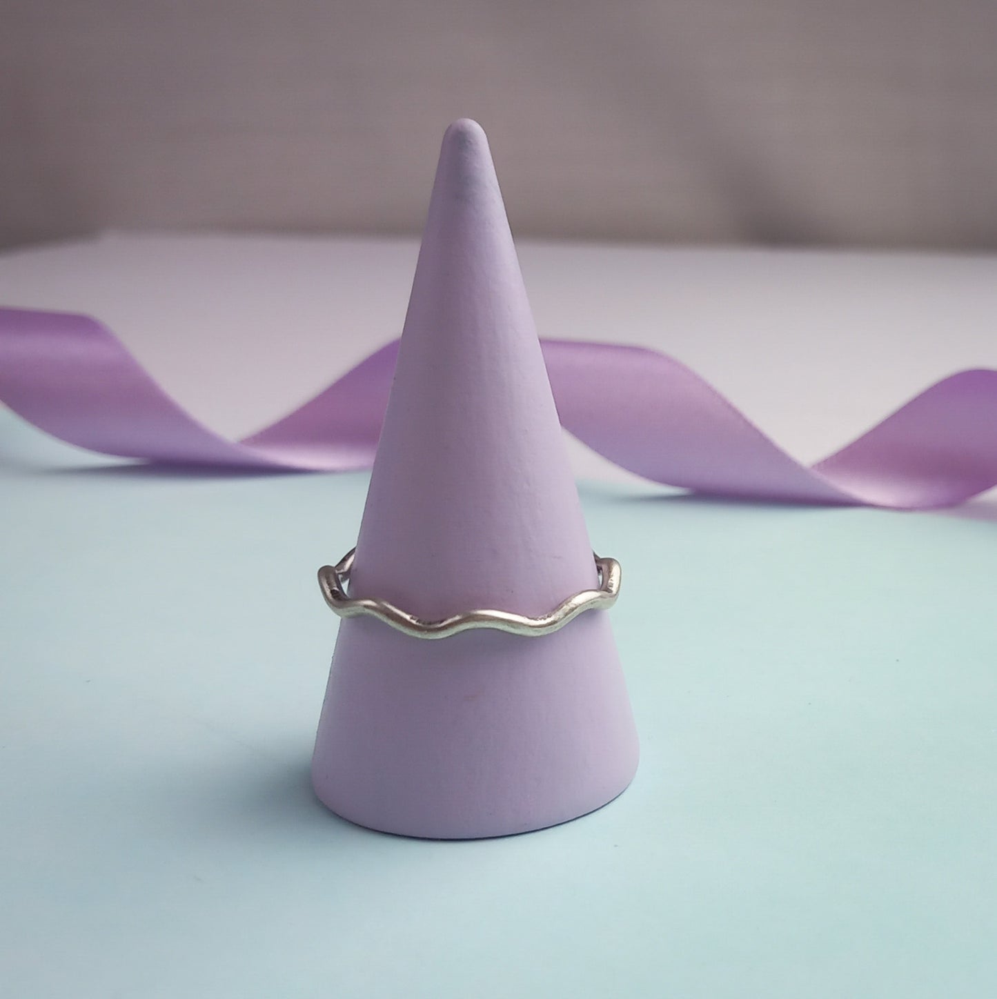 Sterling Silver Wiggle Ring