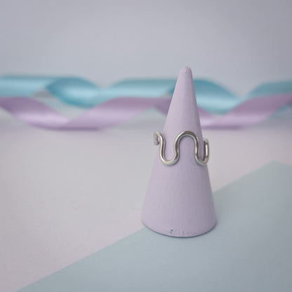Sterling Silver Noodle Ring