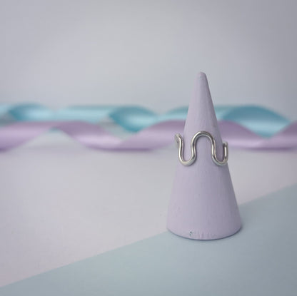 Sterling Silver Noodle Ring