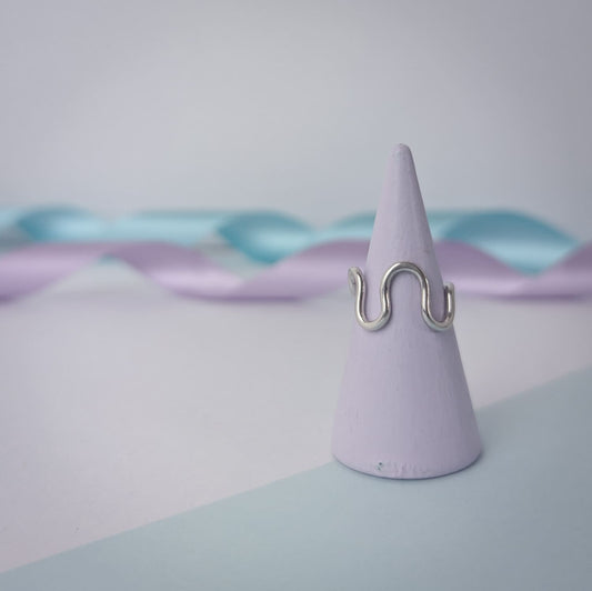 Sterling Silver Noodle Ring