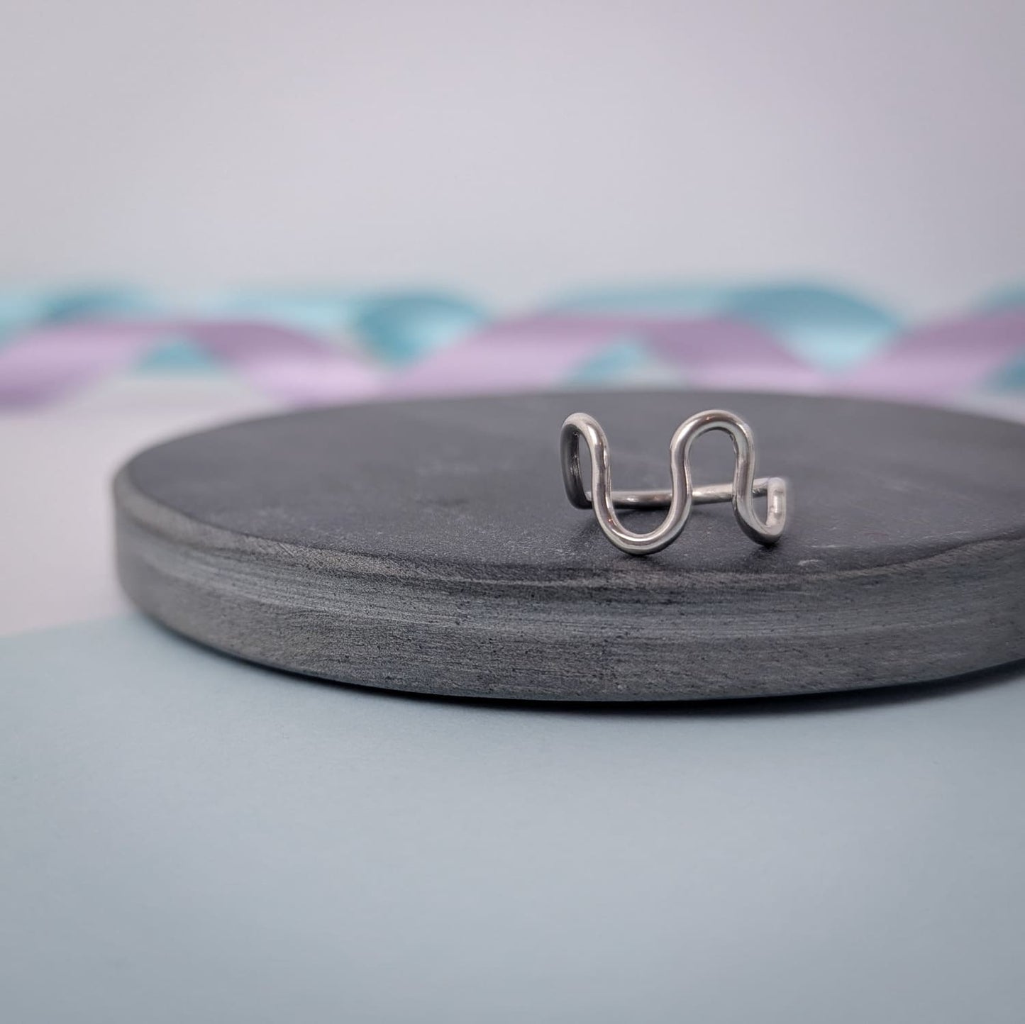Sterling Silver Noodle Ring