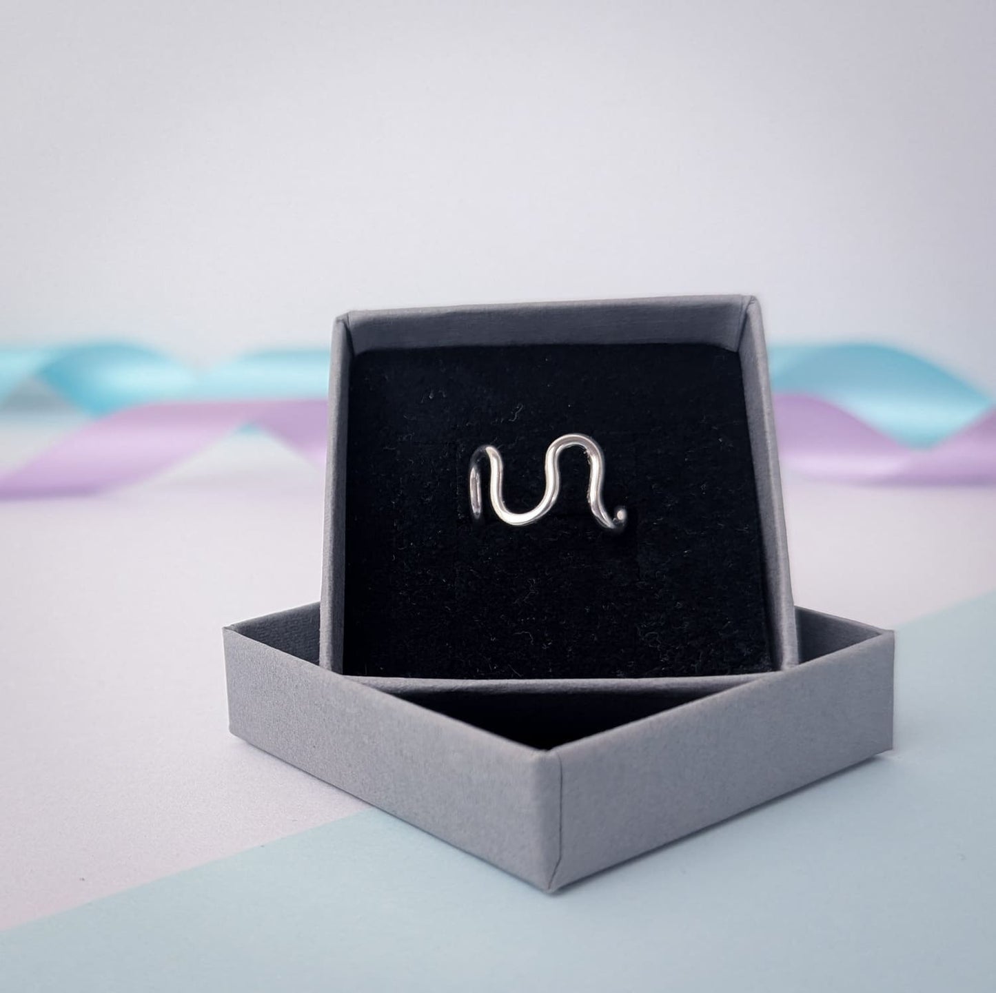 Sterling Silver Noodle Ring
