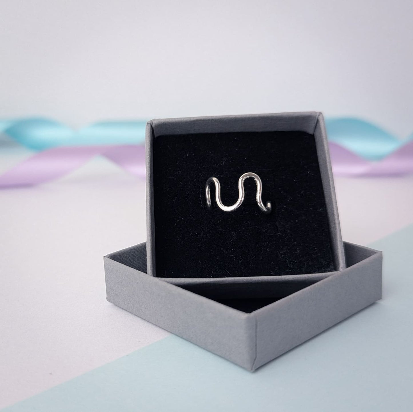 Sterling Silver Noodle Ring