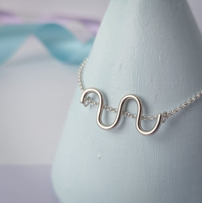 Sterling Silver Noodle Bracelet