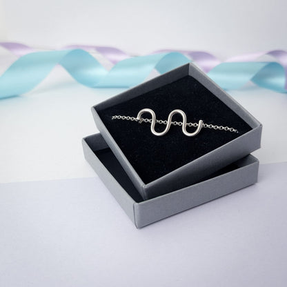 Sterling Silver Noodle Bracelet