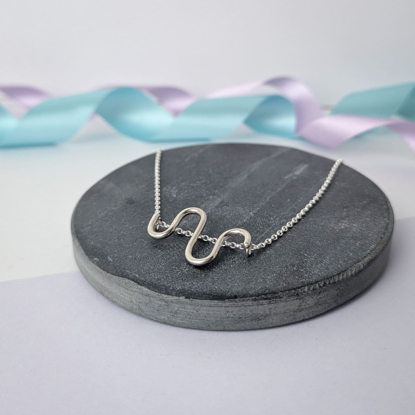 Sterling Silver Noodle Necklace