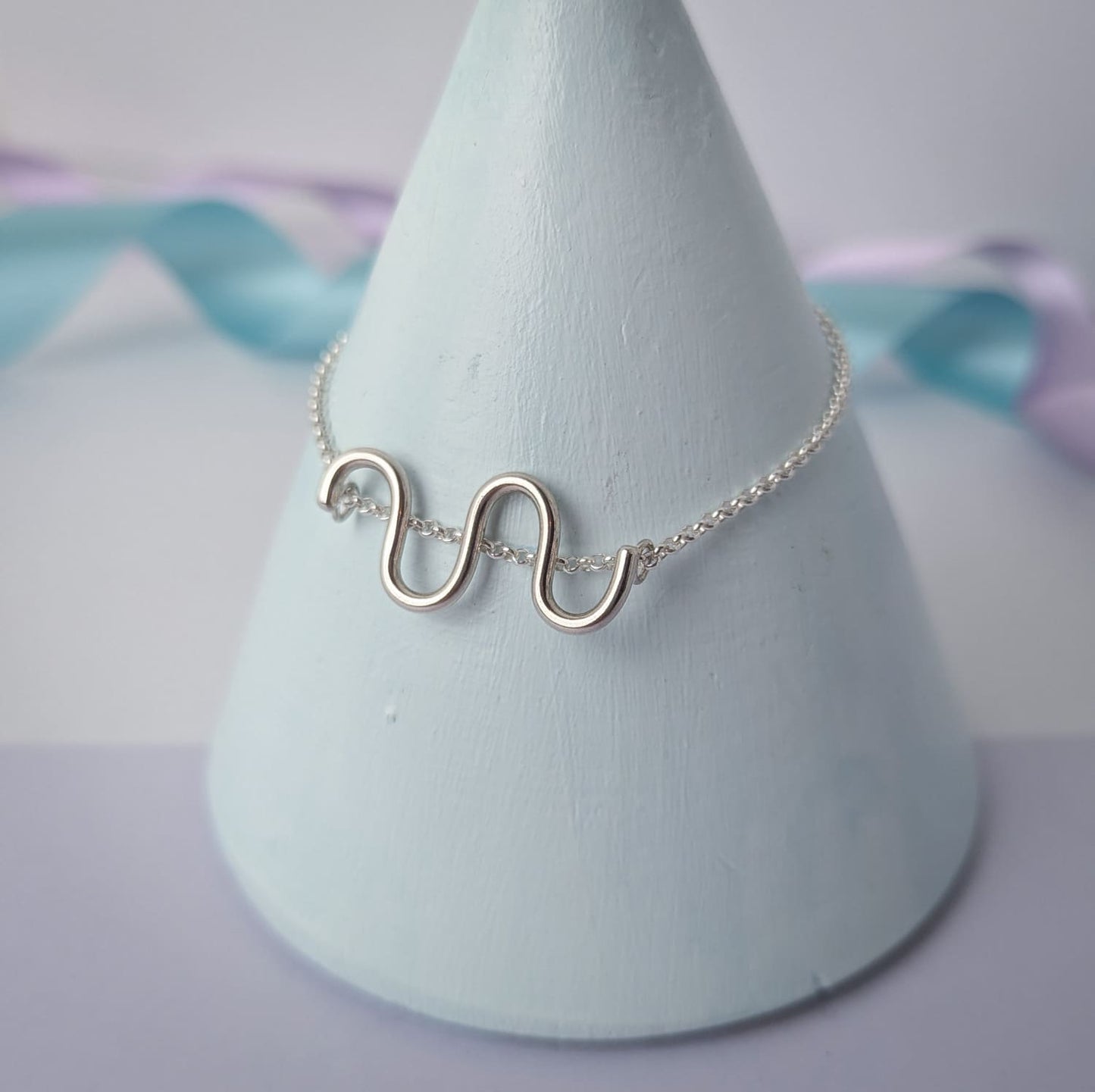Sterling Silver Noodle Bracelet